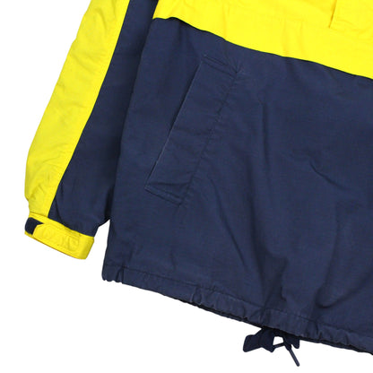 Tommy Hilfiger Navy/Yellow Pullover Light Jacket (M)