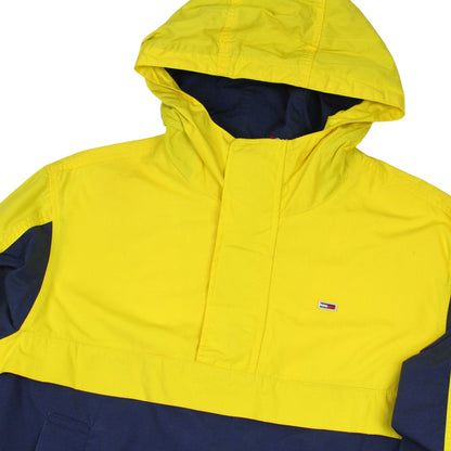 Tommy Hilfiger Navy/Yellow Pullover Light Jacket (M)