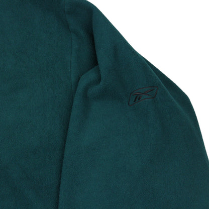 00s Reebok Philadelphia Eagles Green 1/4 zip Fleece (XXL)