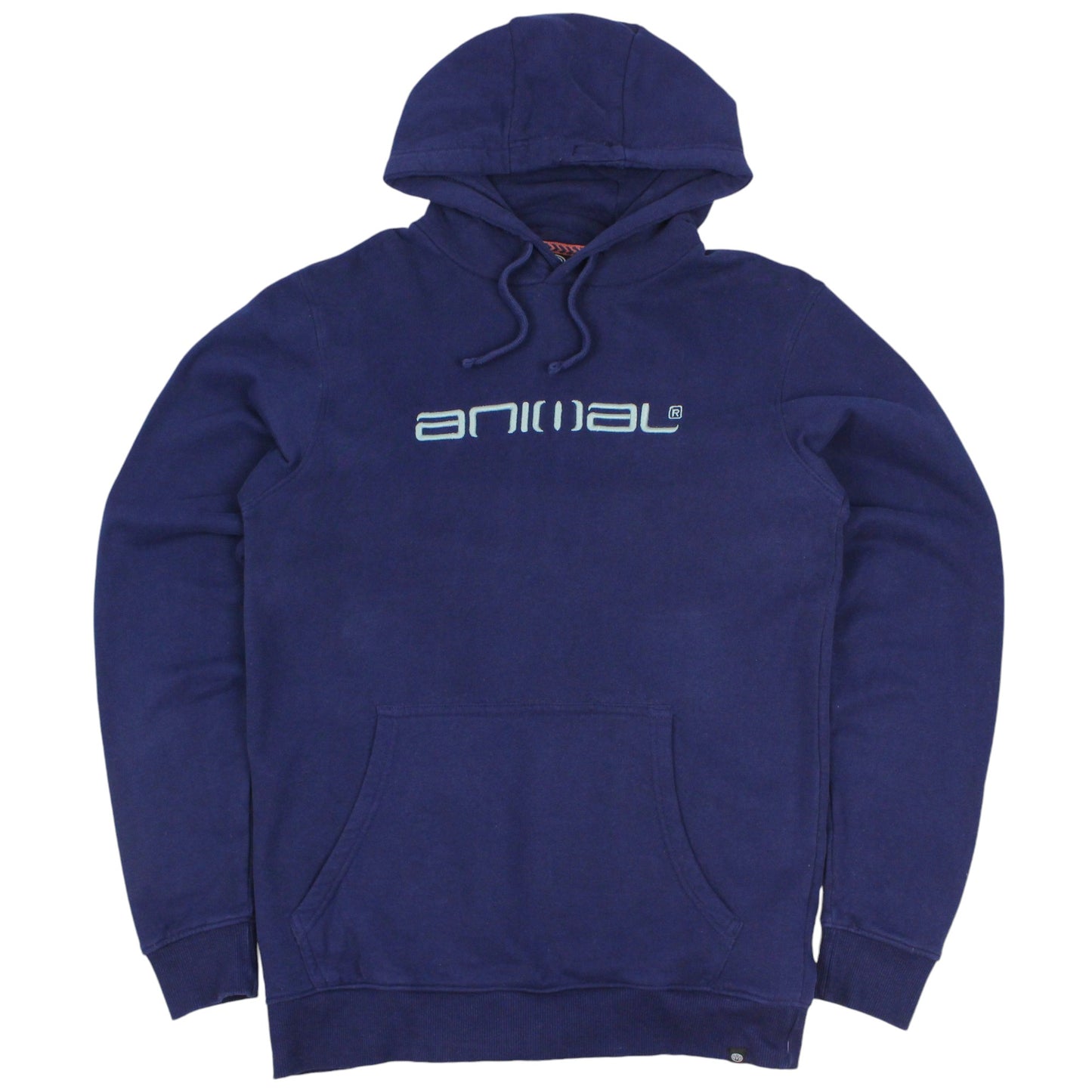 Animal Navy Embroidered Hoodie (S)