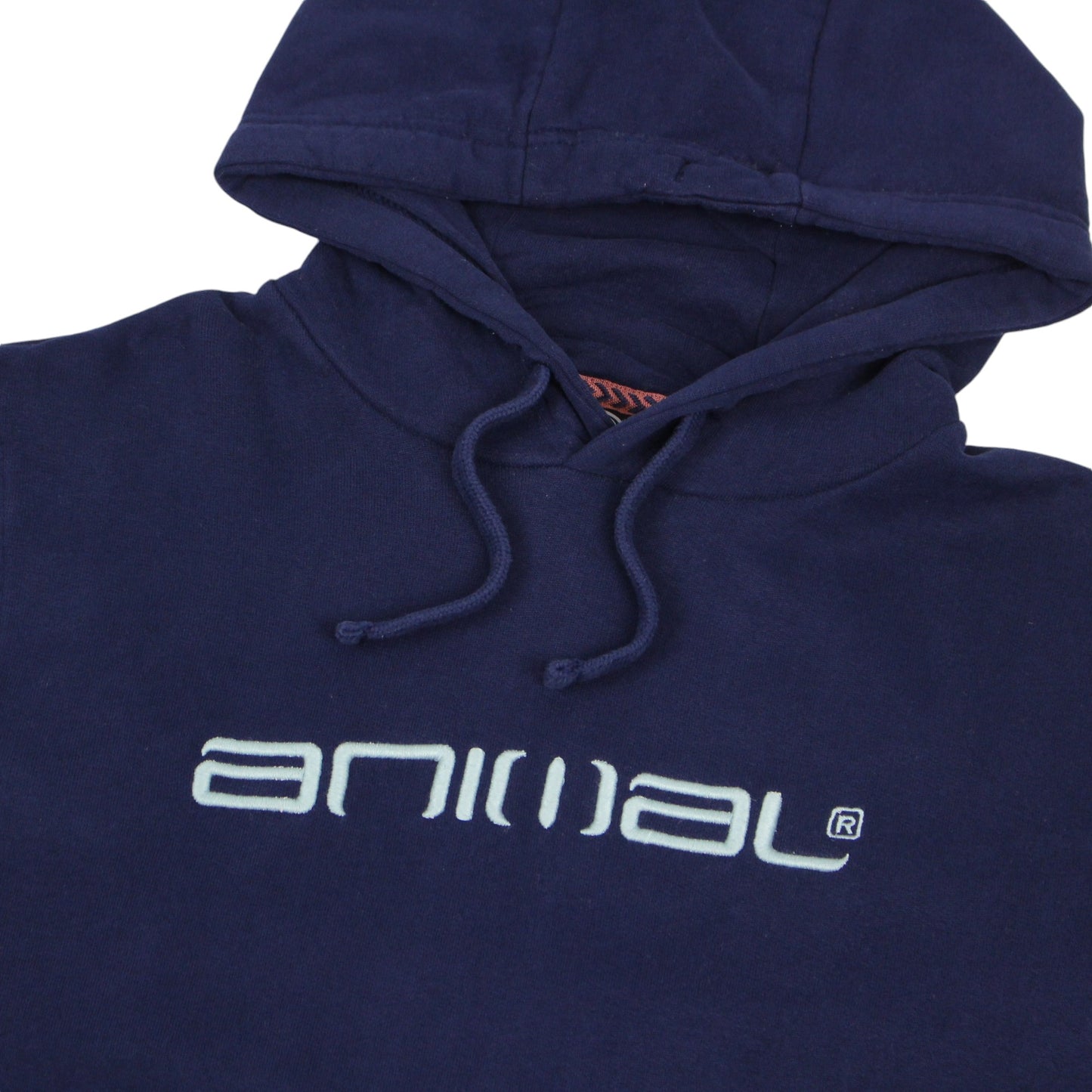 Animal Navy Embroidered Hoodie (S)