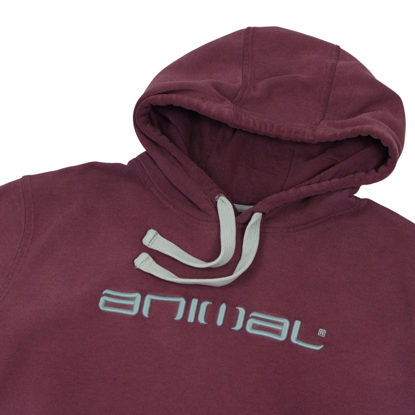 Animal Purple Embroidered Hoodie (XL)