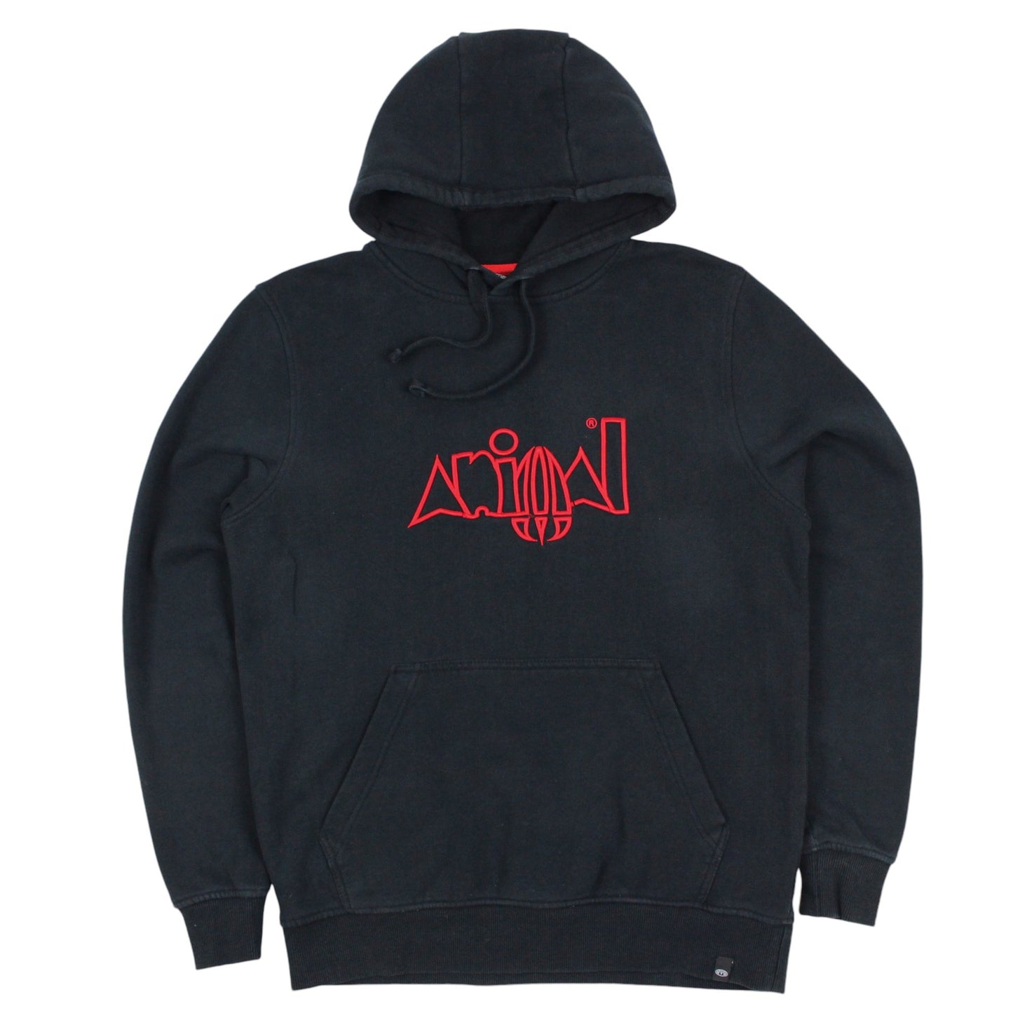 Animal Black Embroidered Hoodie (S)