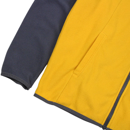 The North Face Yellow/Grey Fleece Jacket (S)