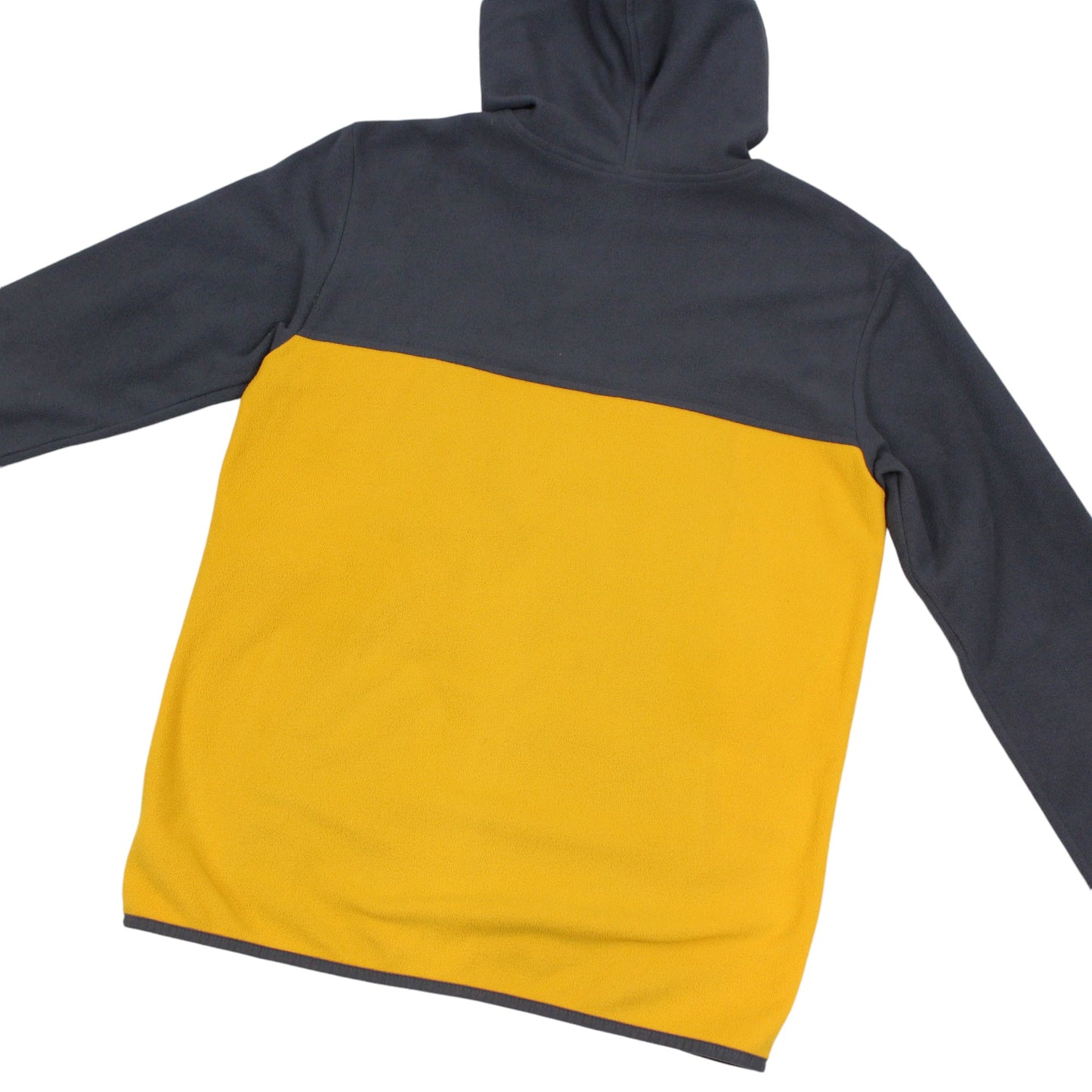 The North Face Yellow/Grey Fleece Jacket (S)