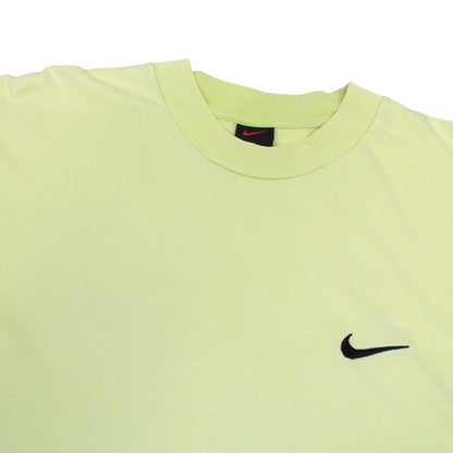 90s Nike Green Embroidered T-Shirt (L)