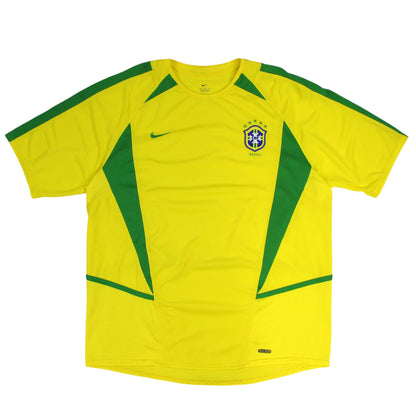 2002-04 Brazil Nike Home Shirt (M)