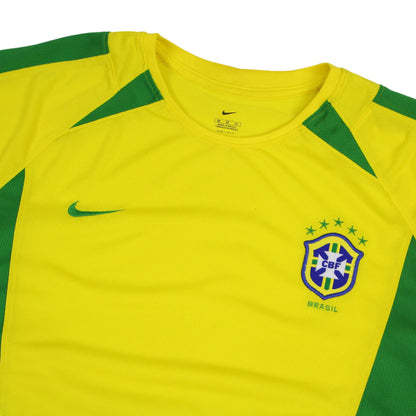 2002-04 Brazil Nike Home Shirt (M)