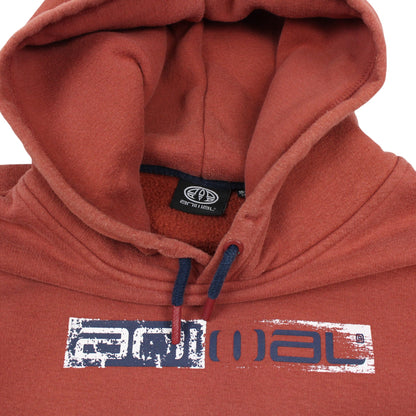 Animal Burnt Orange Hoodie (XS)