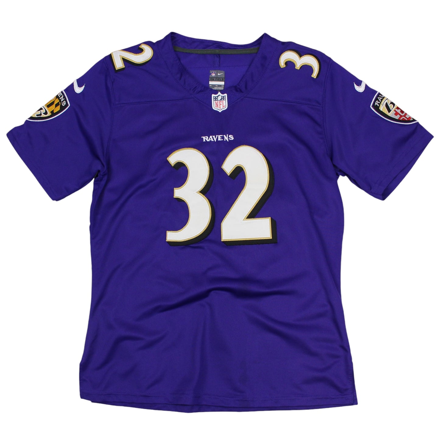 Baltimore Ravens Nike Purple #32 Weddle Jersey (S)