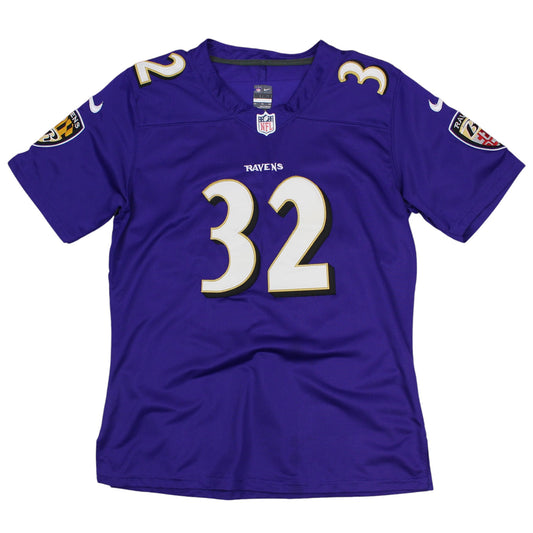 Baltimore Ravens Nike Purple #32 Weddle Jersey (S)