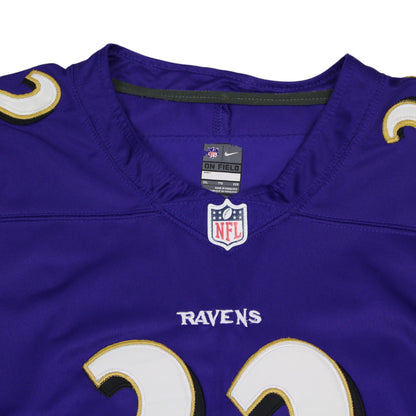 Baltimore Ravens Nike Purple #32 Weddle Jersey (S)