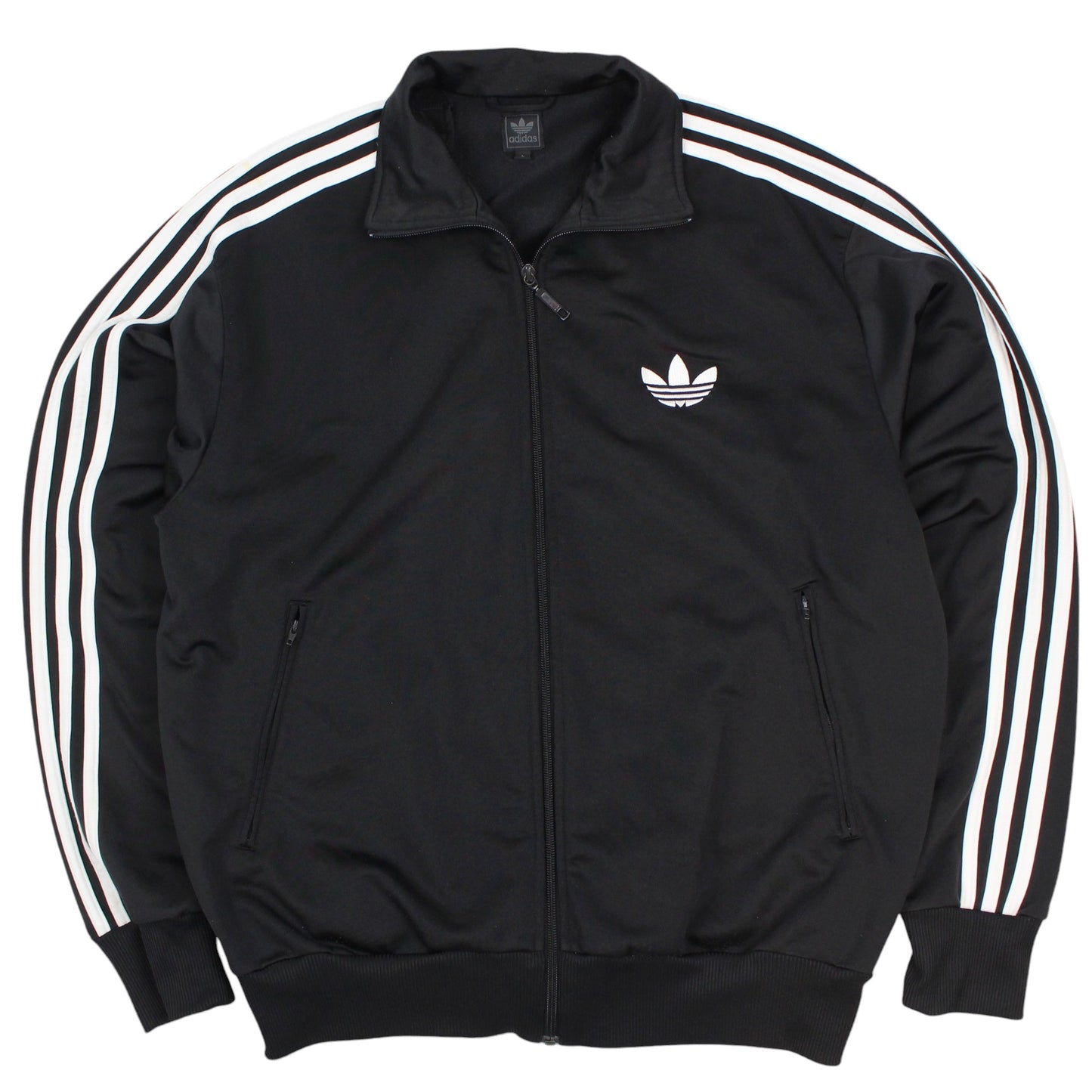 00s Adidas Black Firebird Track Jacket (L)