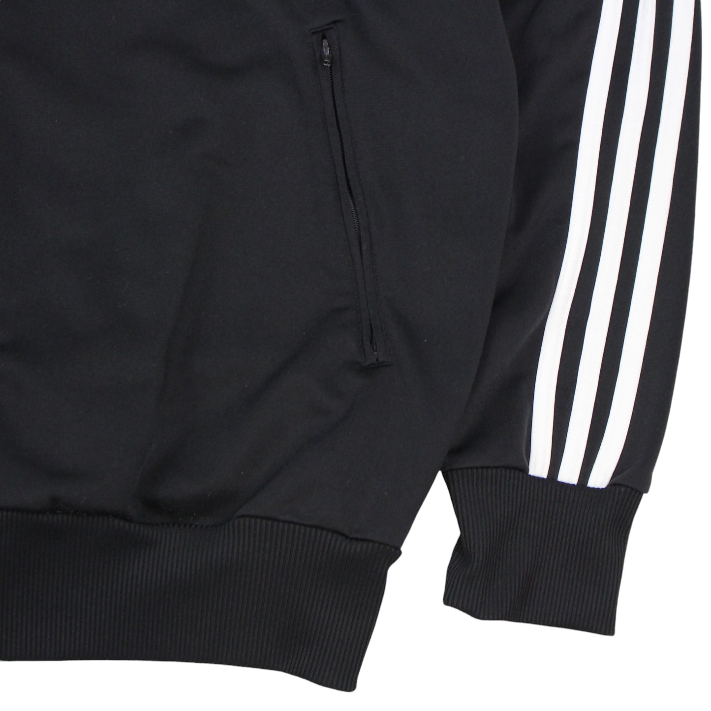 00s Adidas Black Firebird Track Jacket (L)