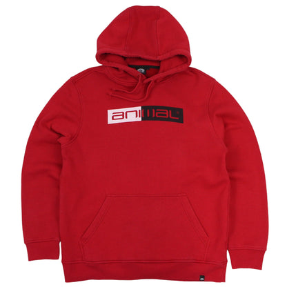 Animal Red Hoodie (L)