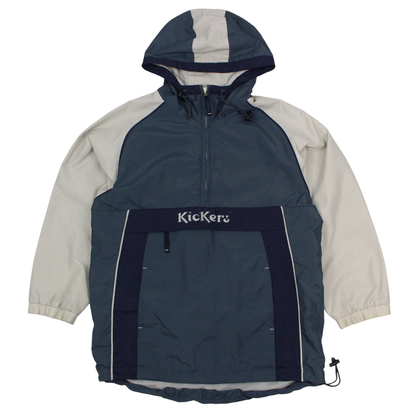 90s Kickers Blue/Cream Light Jacket (XS)