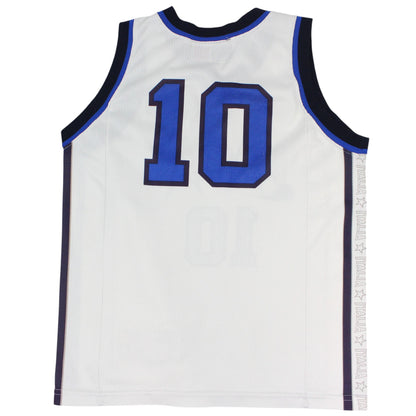 1999 Italia Champion White Basketball Jersey (XS)