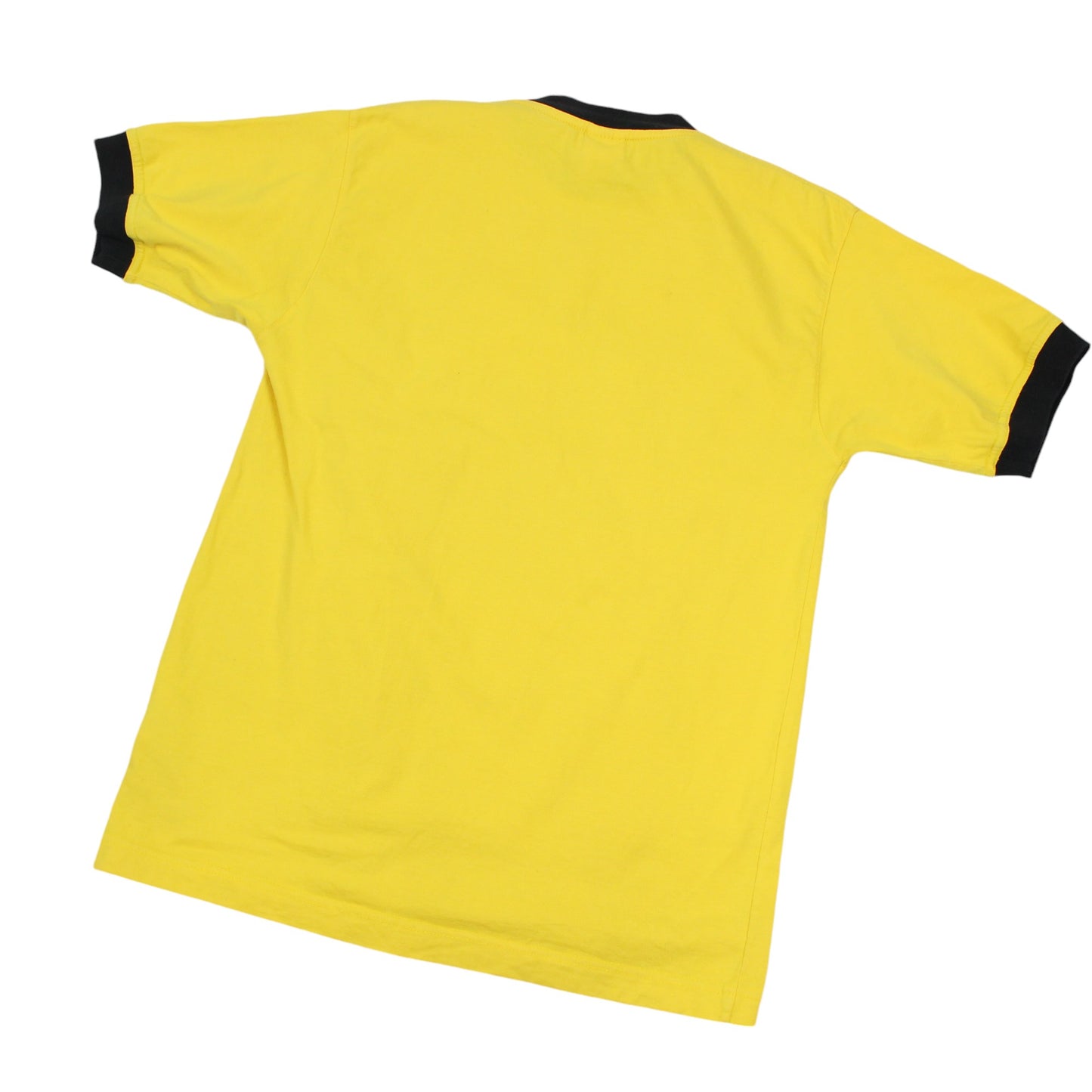 90s Nike Yellow Embroidered T-Shirt (S)