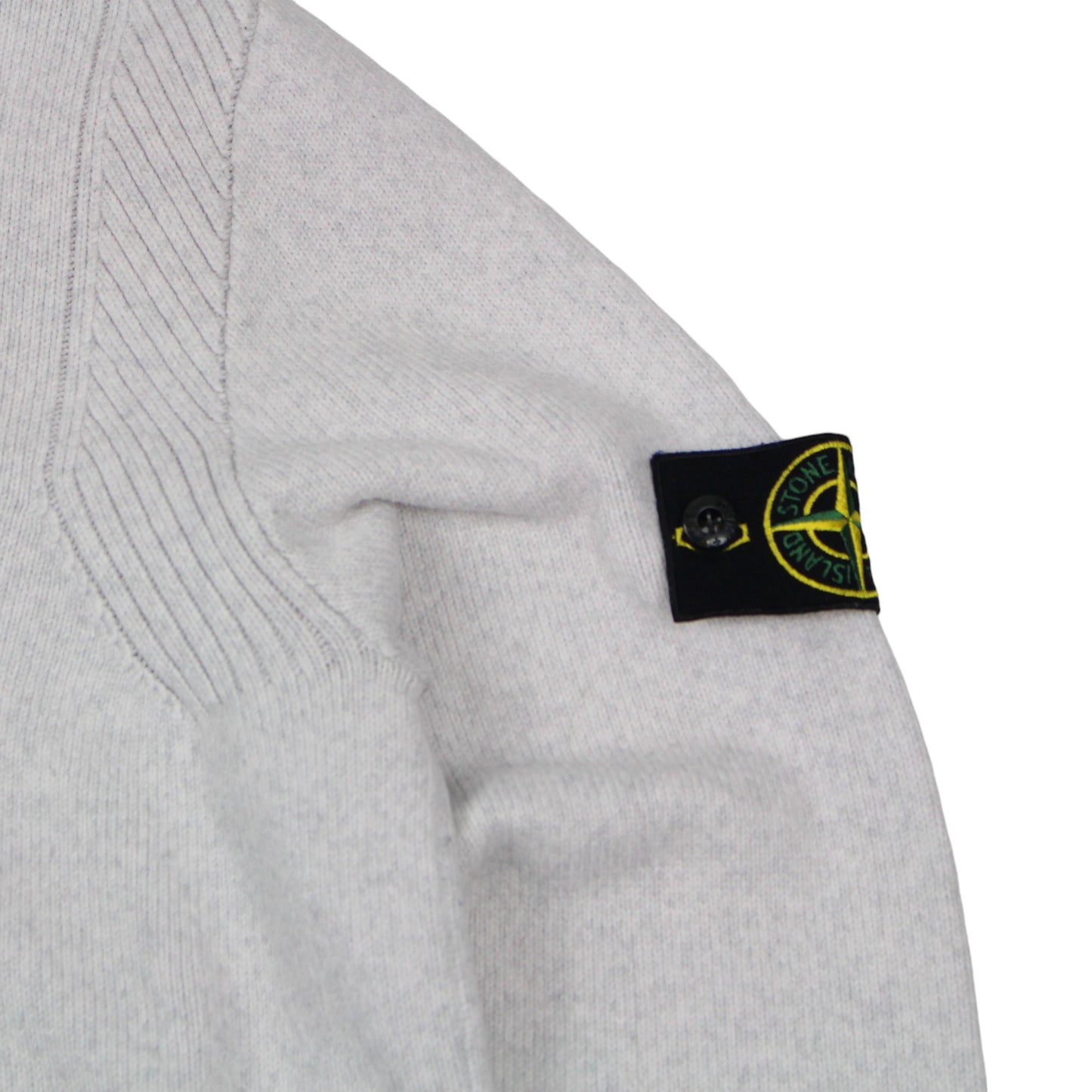 Stone Island 2019 A/W Light Grey Knitted Jumper (M)