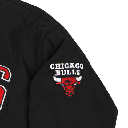 NBA Chicago Bulls Black Varsity Jacket (L)