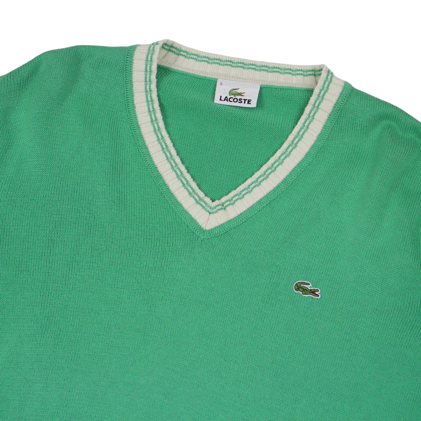 Lacoste Green Knitted Jumper (M)