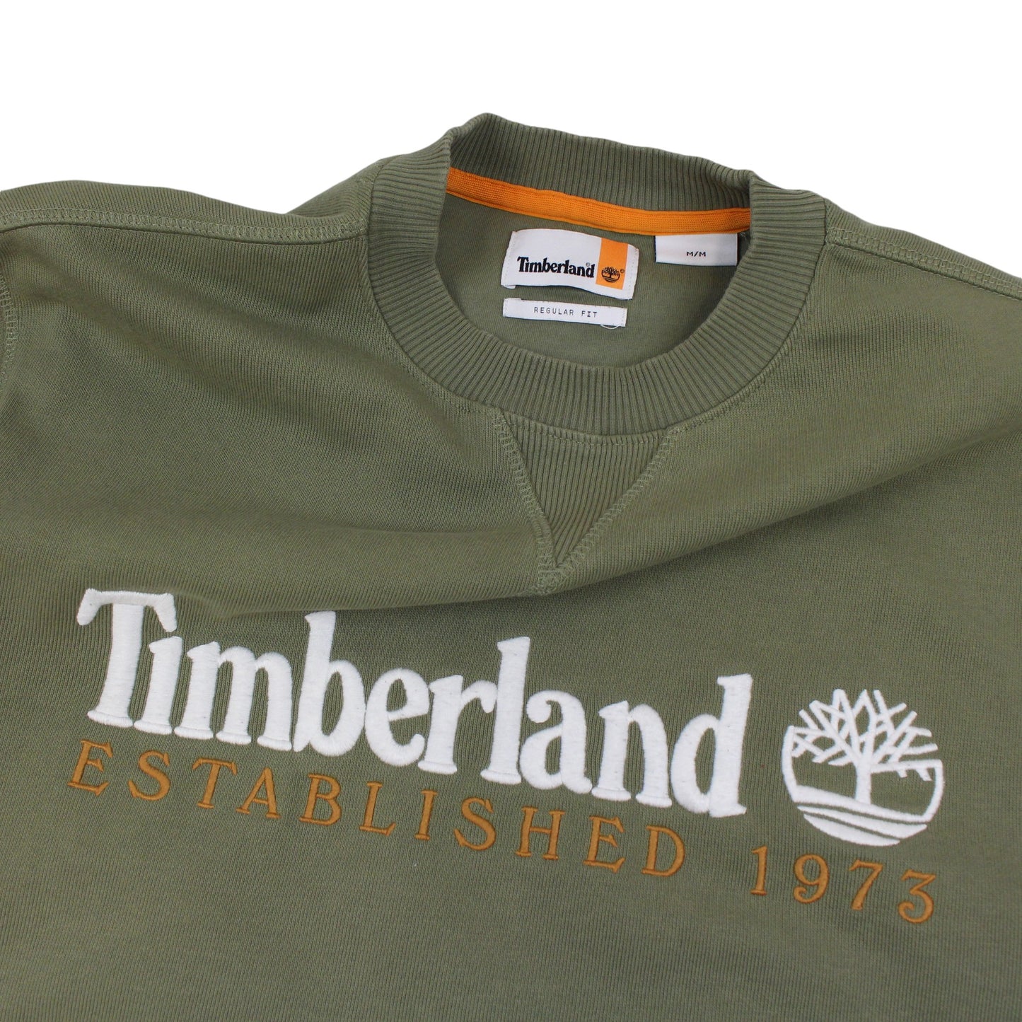 Timberland Green Embroidered Sweatshirt (M)