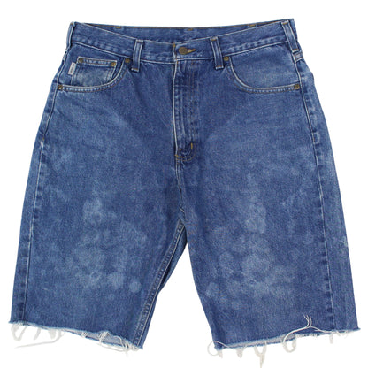 Carhartt Blue Denim Shorts/Jorts (W35")