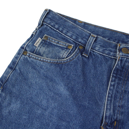 Carhartt Blue Denim Shorts/Jorts (W35")