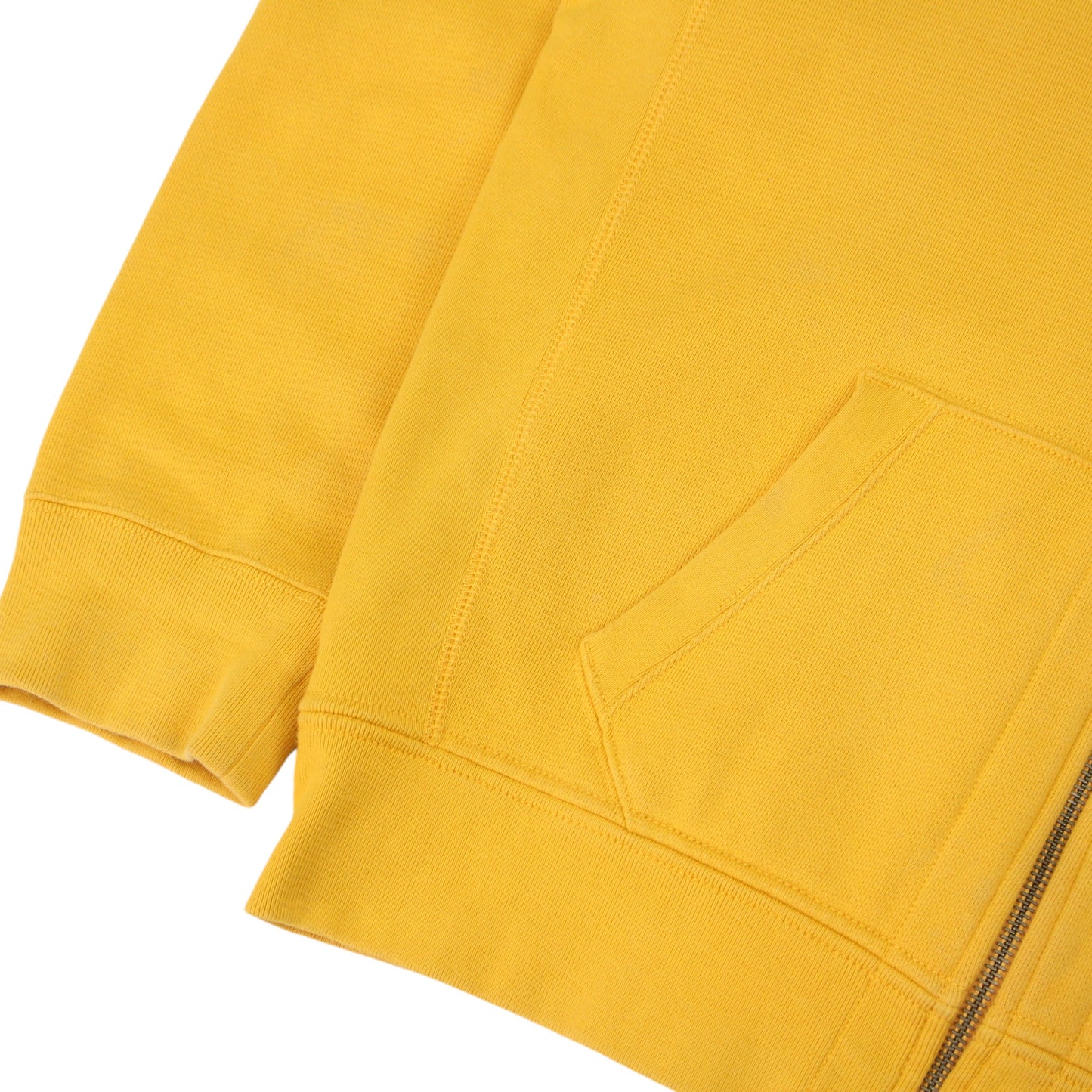 Polo Ralph Lauren Yellow Heavy Full Zip Hoodie (L)