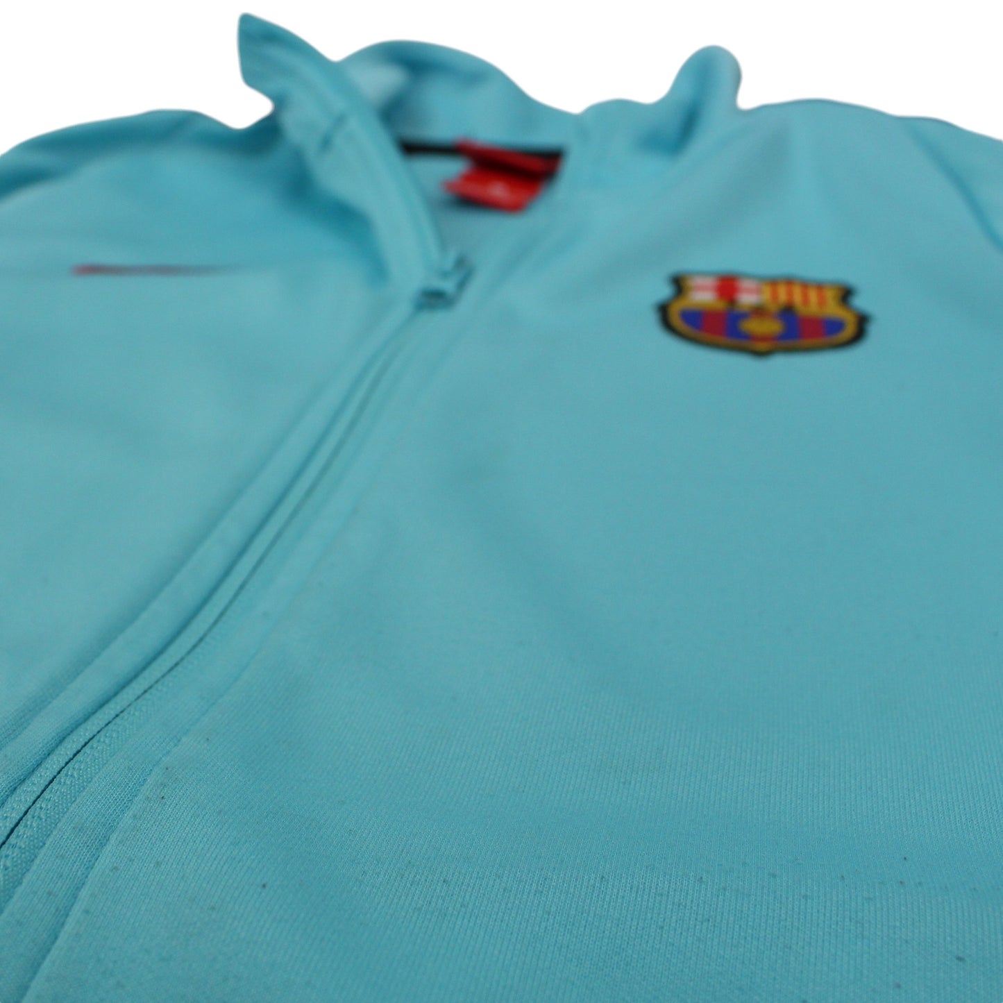 2017-18 Barcelona Nike Blue Track Jacket (XS)