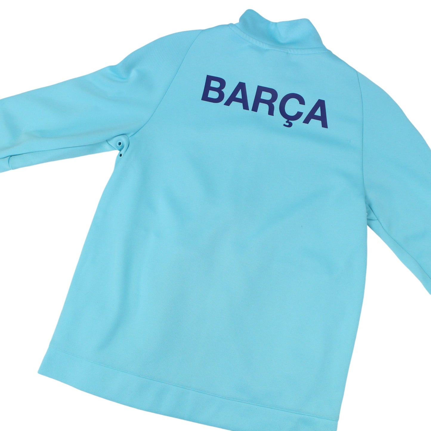 2017-18 Barcelona Nike Blue Track Jacket (XS)