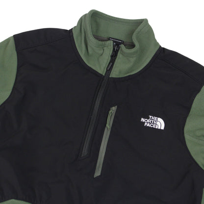 The North Face Green 1/4 Zip Fleece (S)