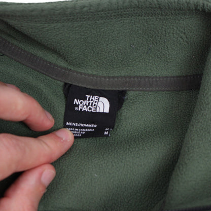 The North Face Green 1/4 Zip Fleece (S)