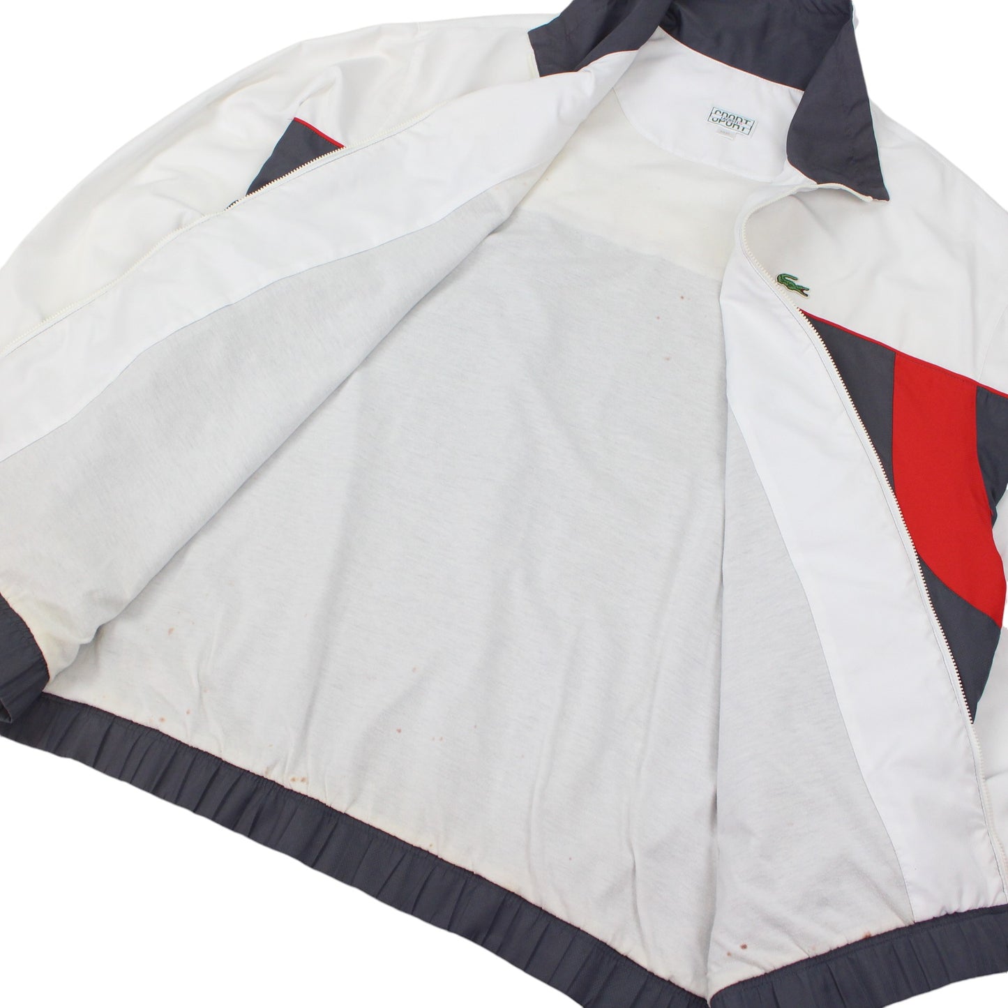 00s Lacoste White Light Jacket (XXL)