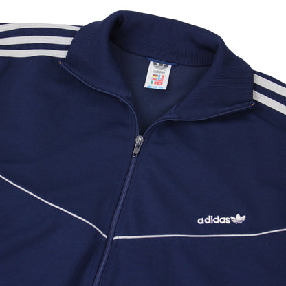 90s Adidas Navy Track Jacket (L)