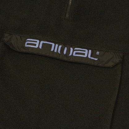 Animal Black 1/4 Zip Fleece (L)