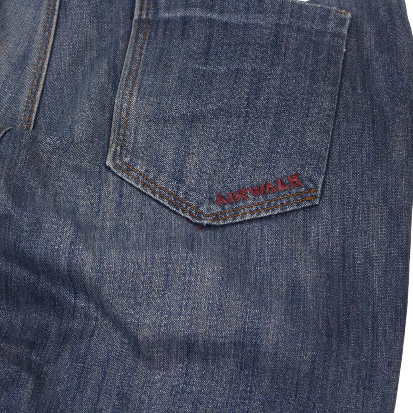 00s Airwalk Blue Baggy Denim Jeans (W36" X L32")