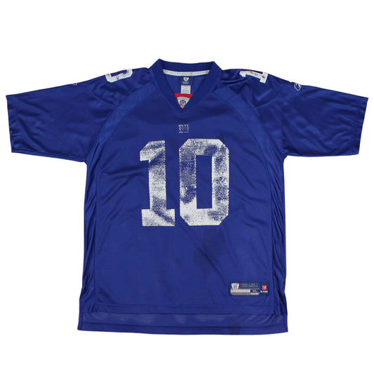 00s New York Giants Reebok Blue #10 Manning Jersey (XL)