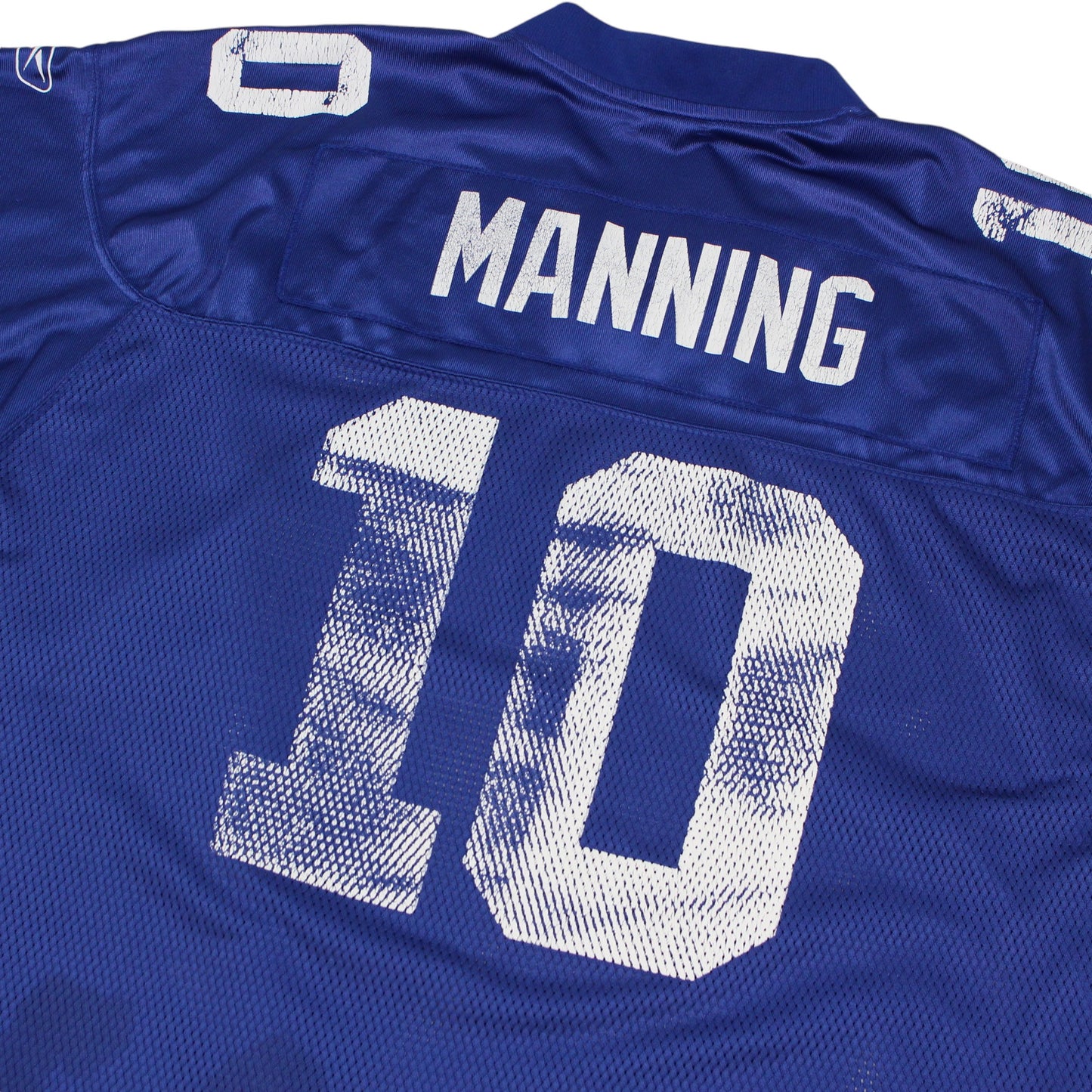 00s New York Giants Reebok Blue #10 Manning Jersey (XL)