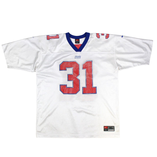 90s New York Giants Nike Away White #31 Sehorn Jersey (XL)