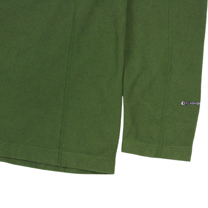 The North Face Green 1/4 Zip Fleece (S)