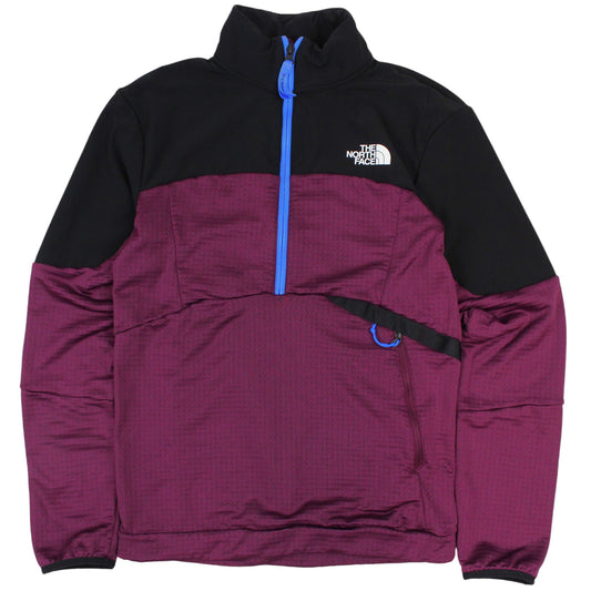 The North Face Purple Waffle Lined 1/4 Zip (XS)