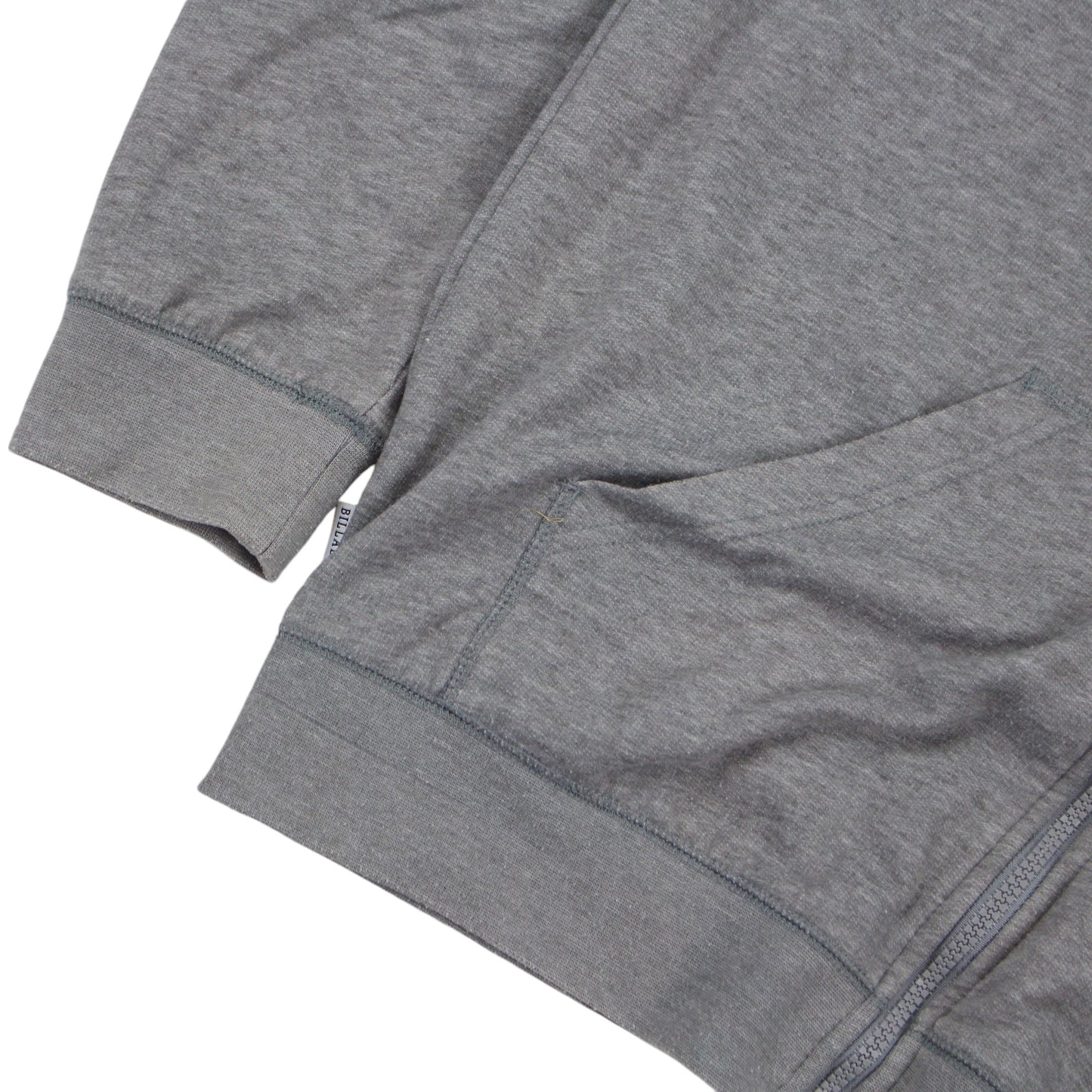 00s Billabong Grey Full Zip Hoodie (L)