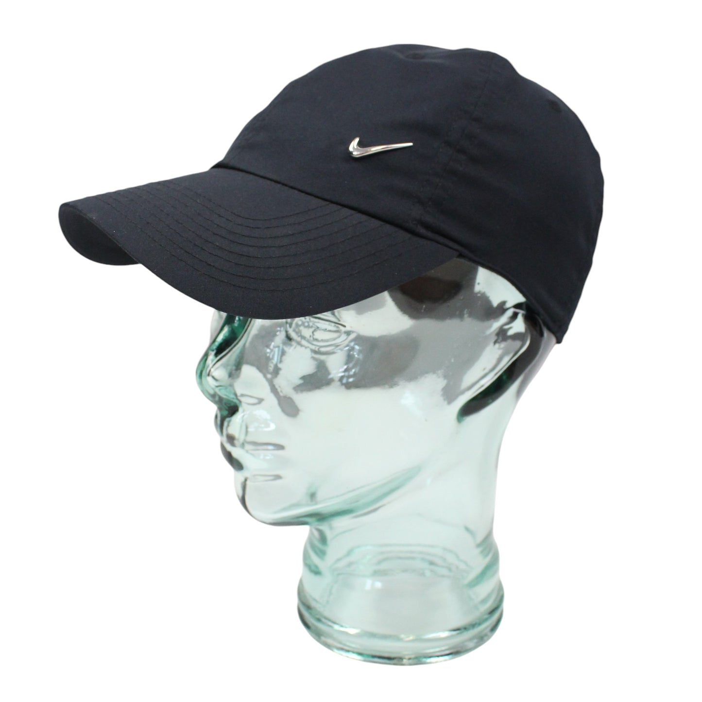 Nike Metal Swoosh Black Baseball Cap