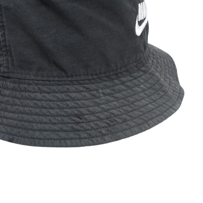 Nike Black Embroidered Bucket Hat