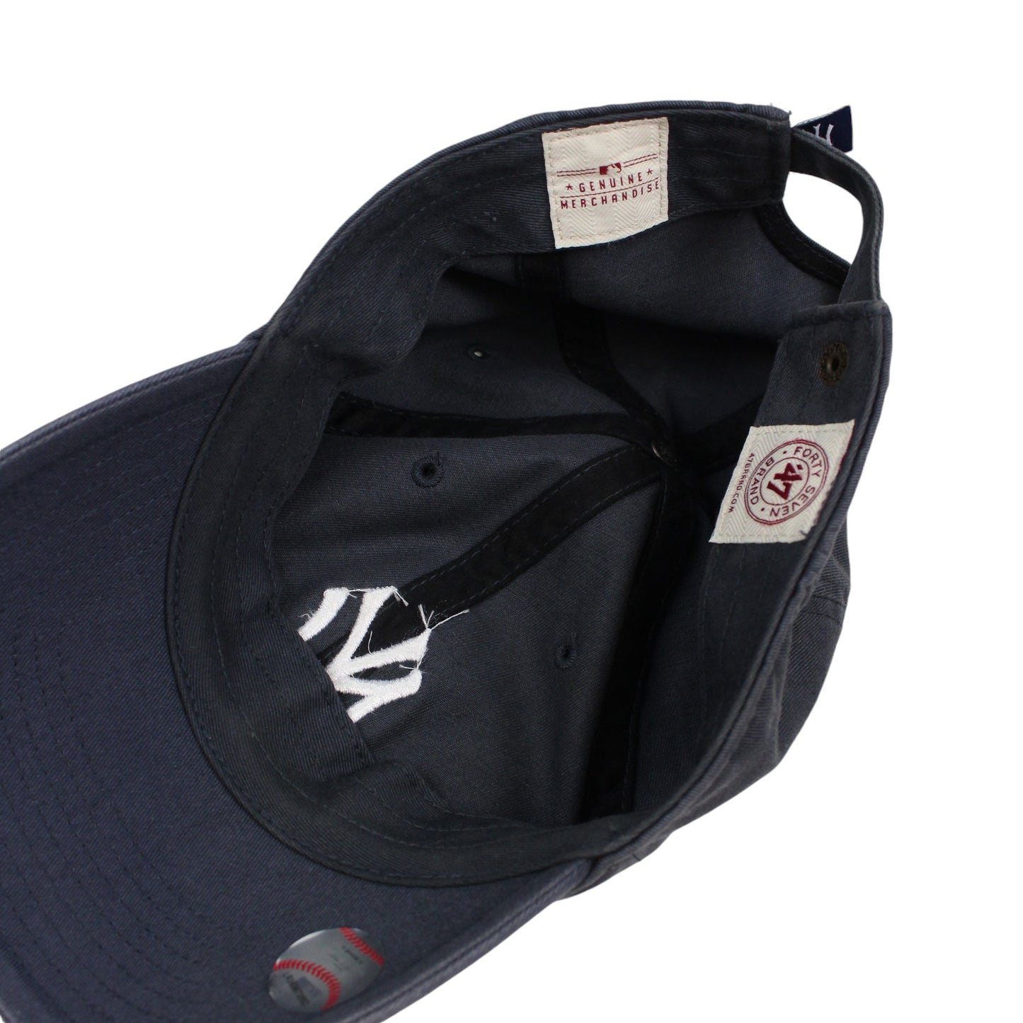 00s New York Yankess 47Brand Navy Embroidered Baseball Cap