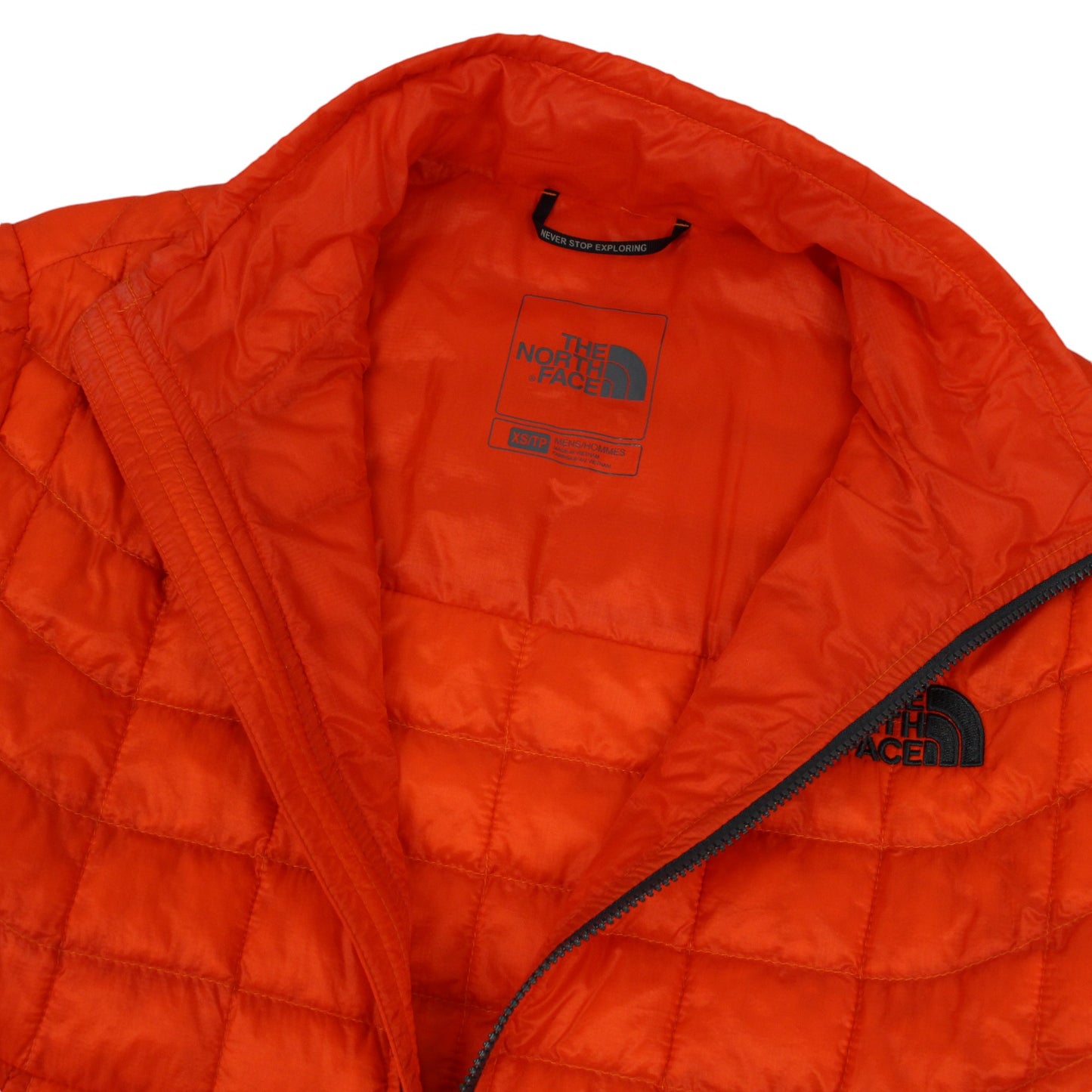 The North Face Thermal Orange Thin Padded Jacket (XS)