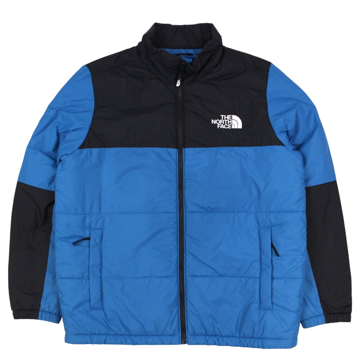 The North Face Blue/Black Thin Padded Jacket (XL)