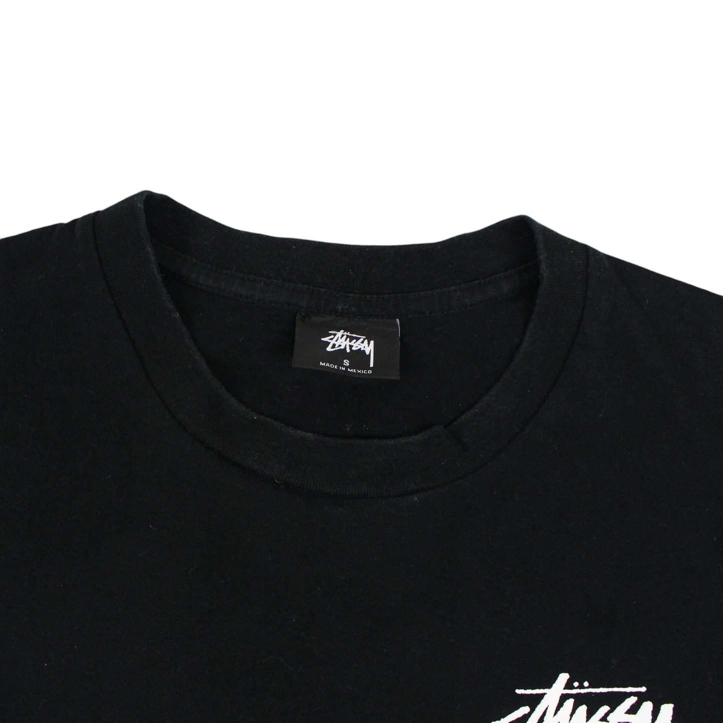 Stussy Graphic Black T-Shirt (XS)