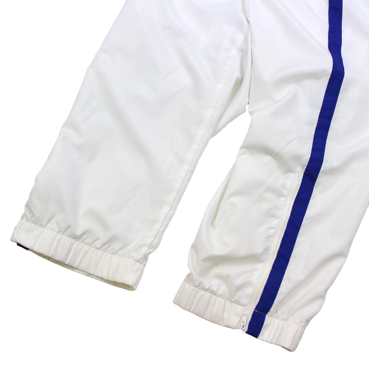 00s Lacoste Sport White Tracksuit Bottoms (XXL)